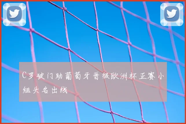 C罗破门助葡萄牙晋级欧洲杯正赛小组头名出线